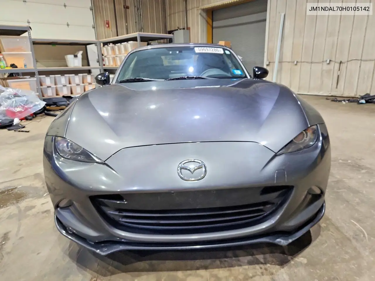 2017 Mazda Mx-5 Miata Club VIN: JM1NDAL70H0105142 Lot: 59697286