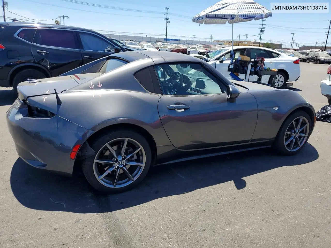 2017 Mazda Mx-5 Miata Grand Touring VIN: JM1NDAM73H0108714 Lot: 60125956