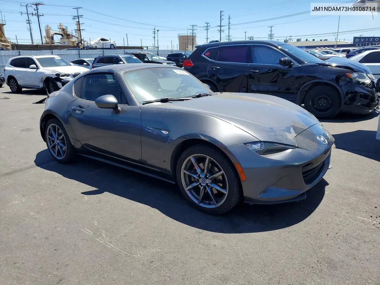 2017 Mazda Mx-5 Miata Grand Touring VIN: JM1NDAM73H0108714 Lot: 60125956