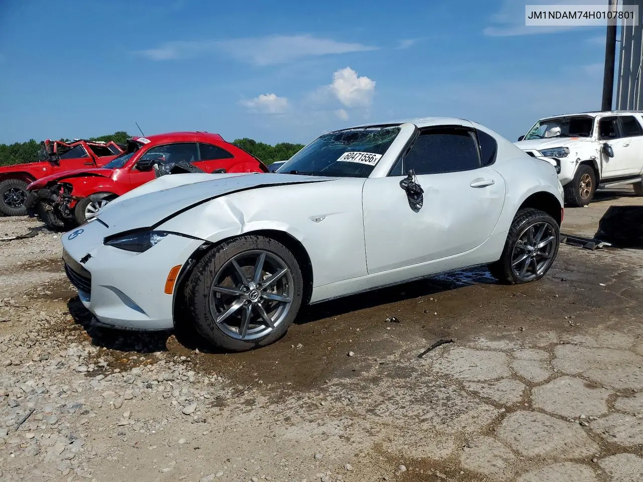 2017 Mazda Mx-5 Miata Grand Touring VIN: JM1NDAM74H0107801 Lot: 60471556