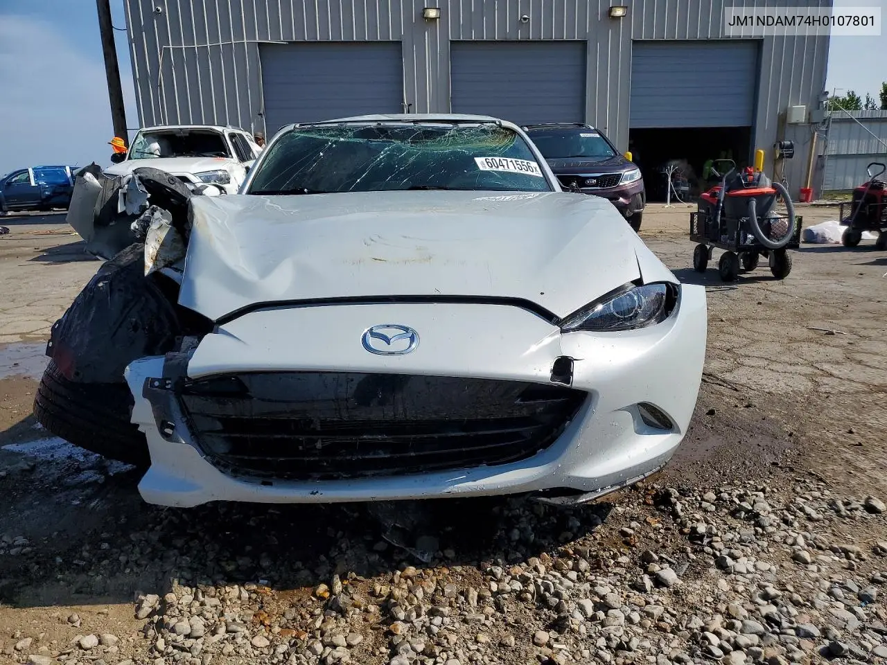 2017 Mazda Mx-5 Miata Grand Touring VIN: JM1NDAM74H0107801 Lot: 60471556