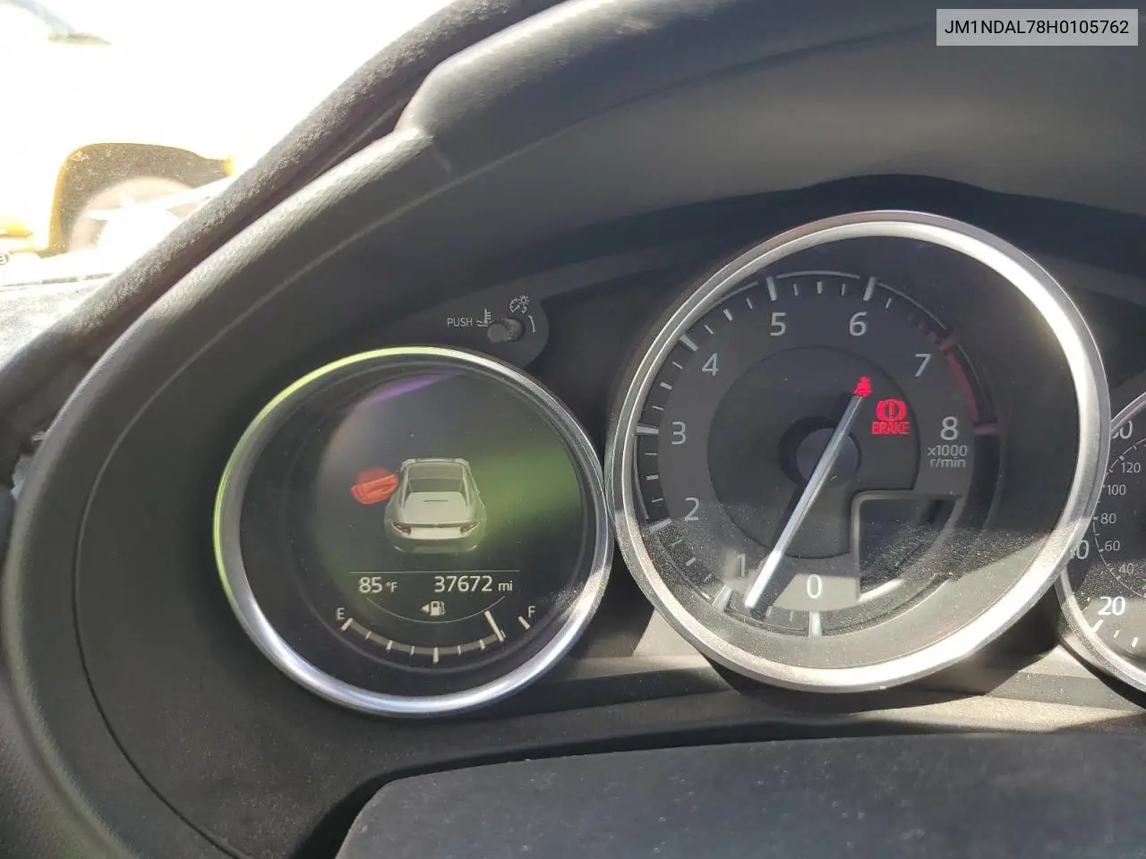 JM1NDAL78H0105762 2017 Mazda Mx-5 Miata Club