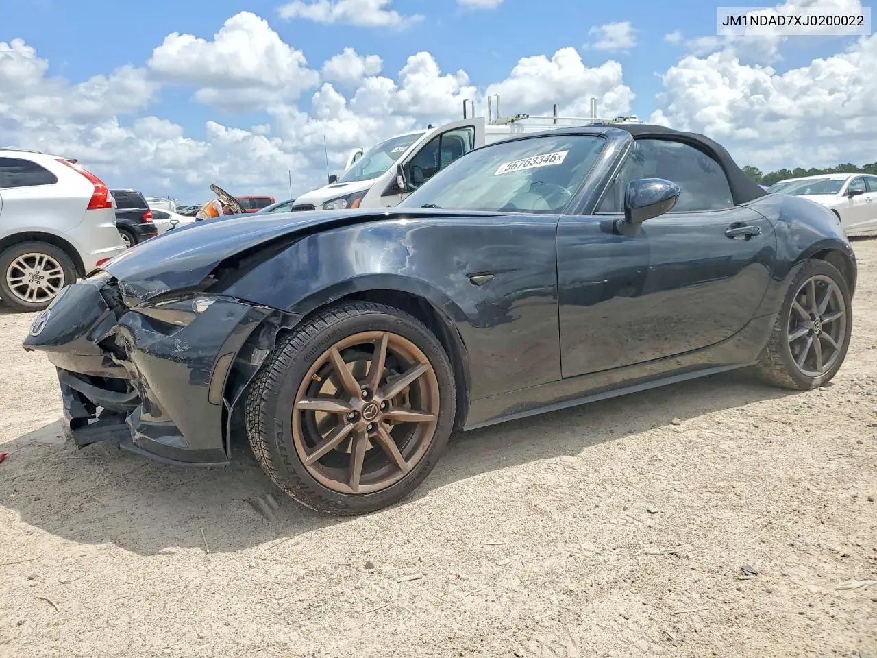 2018 Mazda Mx-5 Miata Grand Touring VIN: JM1NDAD7XJ0200022 Lot: 56763346