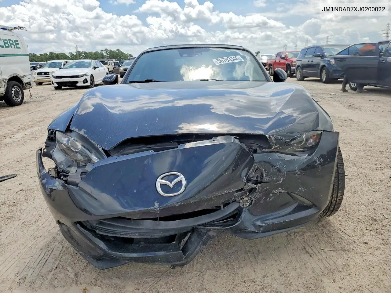 2018 Mazda Mx-5 Miata Grand Touring VIN: JM1NDAD7XJ0200022 Lot: 56763346