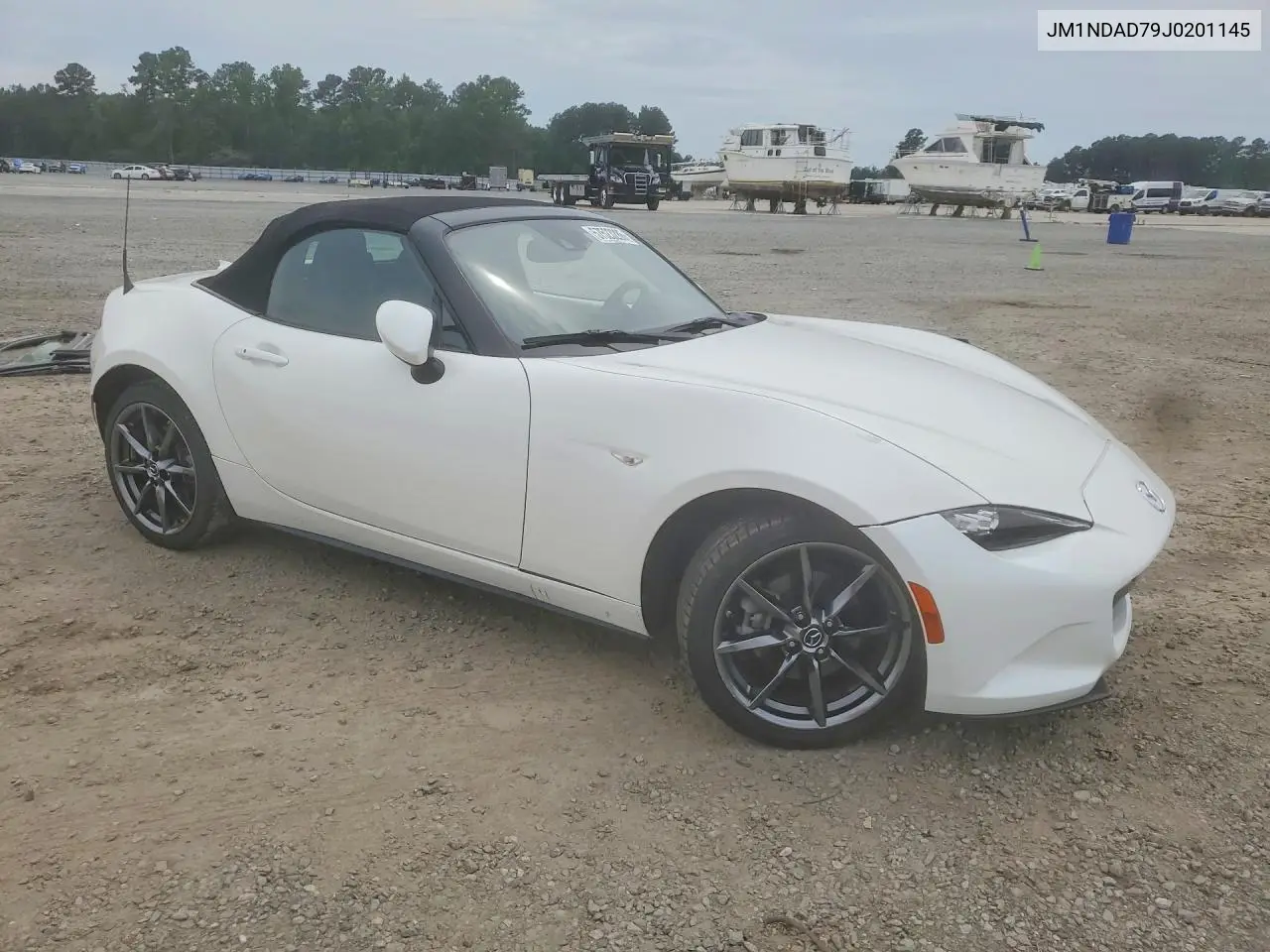 2018 Mazda Mx-5 Miata Grand Touring VIN: JM1NDAD79J0201145 Lot: 57523286
