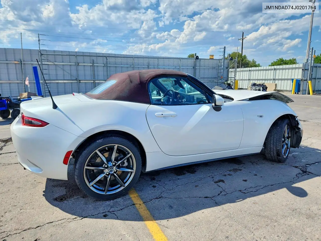 2018 Mazda Mx-5 Miata Grand Touring VIN: JM1NDAD74J0201764 Lot: 61034666