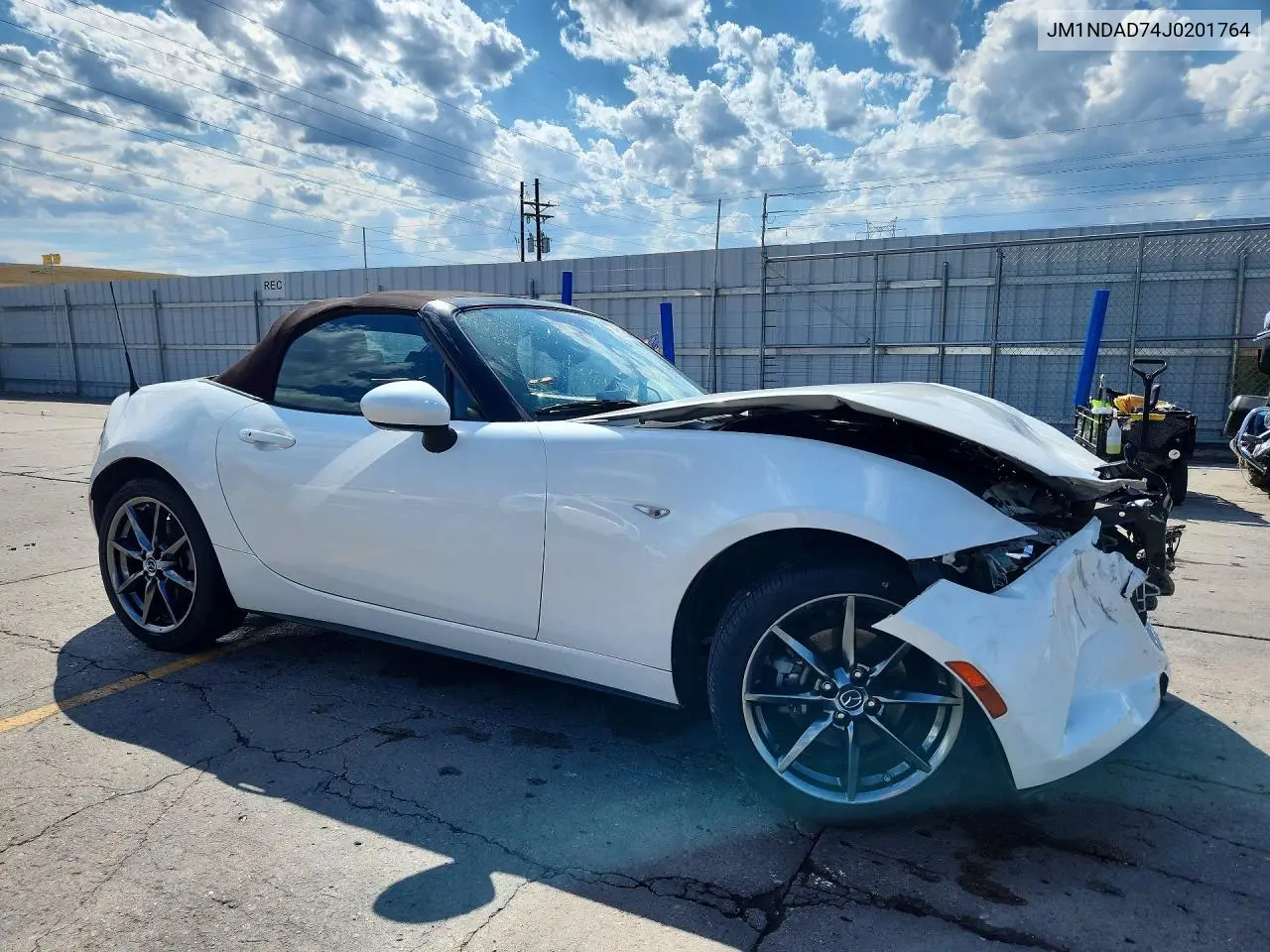 2018 Mazda Mx-5 Miata Grand Touring VIN: JM1NDAD74J0201764 Lot: 61034666