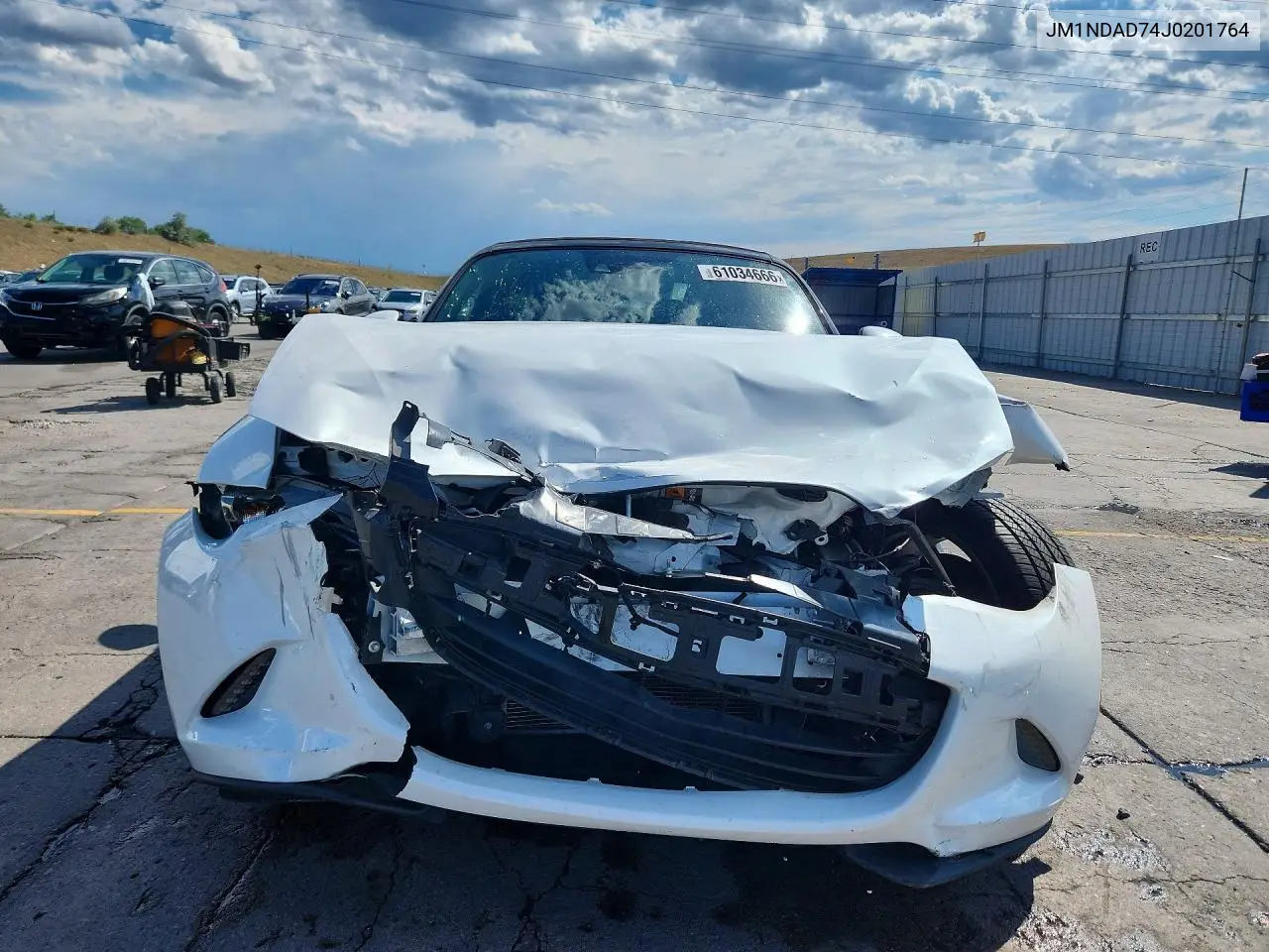 2018 Mazda Mx-5 Miata Grand Touring VIN: JM1NDAD74J0201764 Lot: 61034666