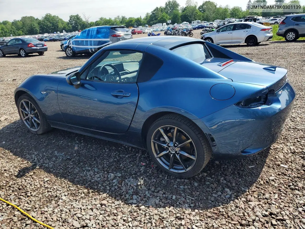 2019 Mazda Mx-5 Miata Grand Touring VIN: JM1NDAM78K0301139 Lot: 56484326