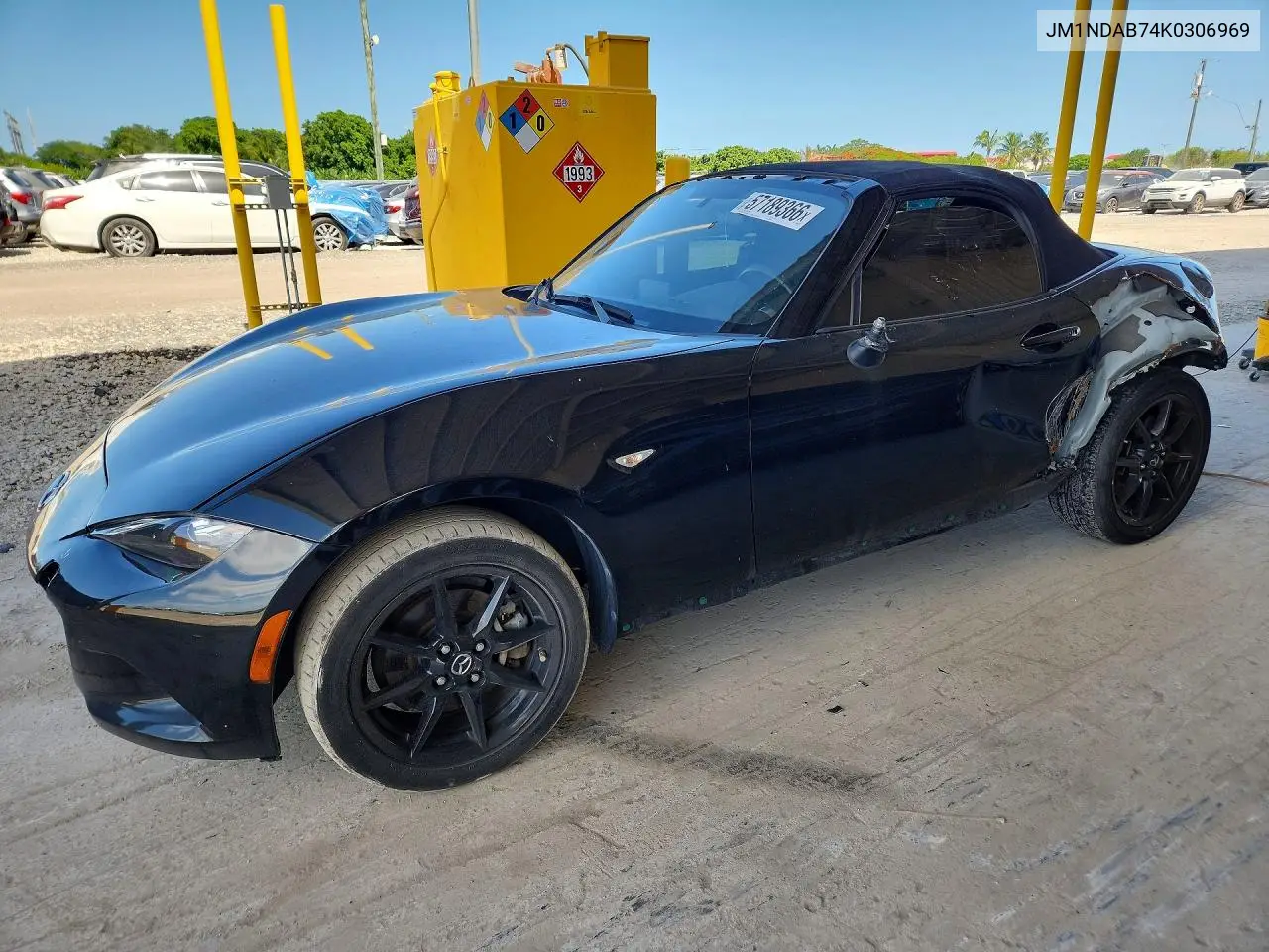 2019 Mazda Mx-5 Miata Sport VIN: JM1NDAB74K0306969 Lot: 57189366