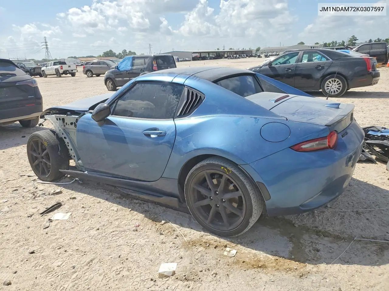 2019 Mazda Mx-5 Miata Grand Touring VIN: JM1NDAM72K0307597 Lot: 58937836