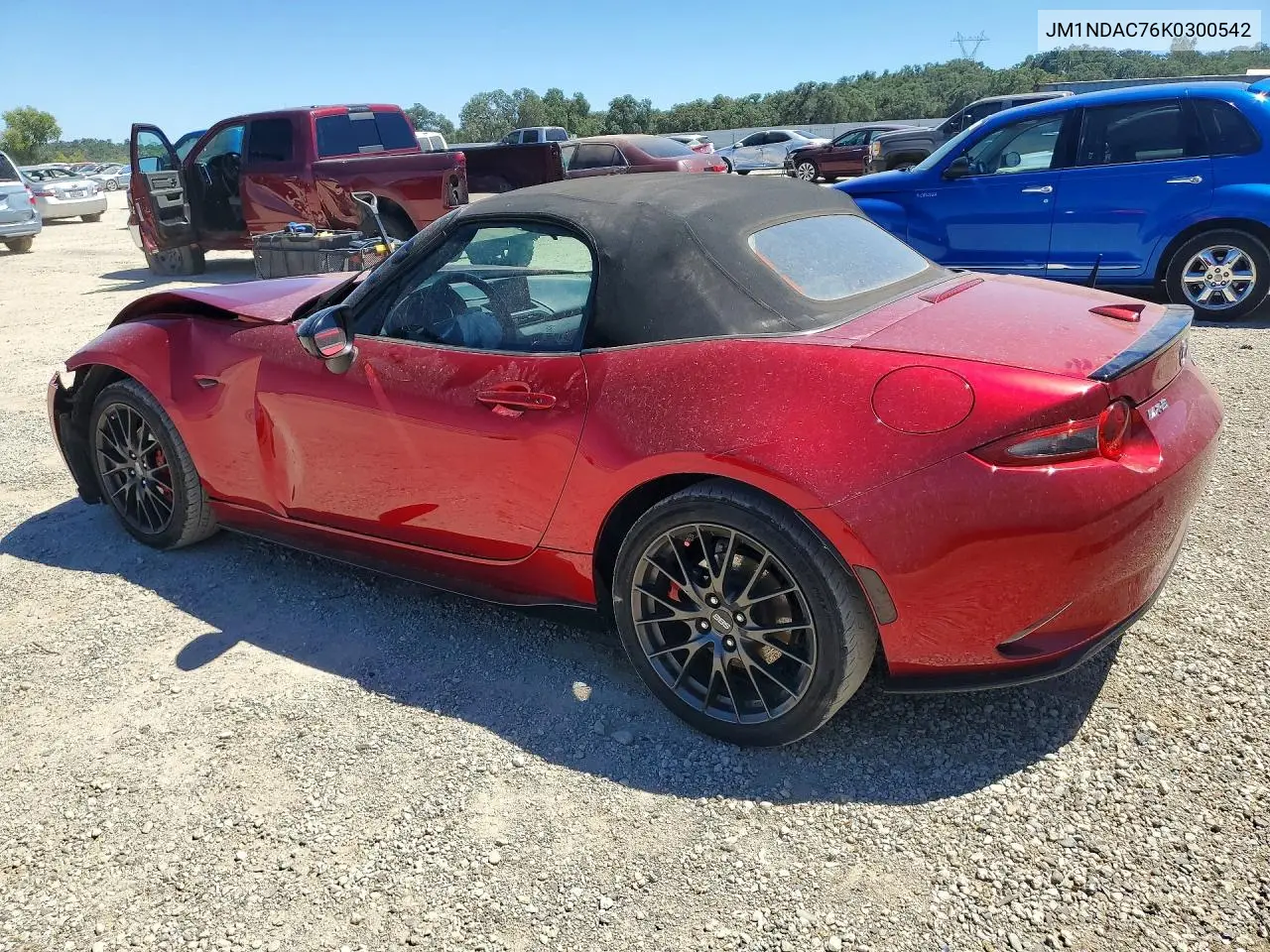 2019 Mazda Mx-5 Miata Club VIN: JM1NDAC76K0300542 Lot: 59992446
