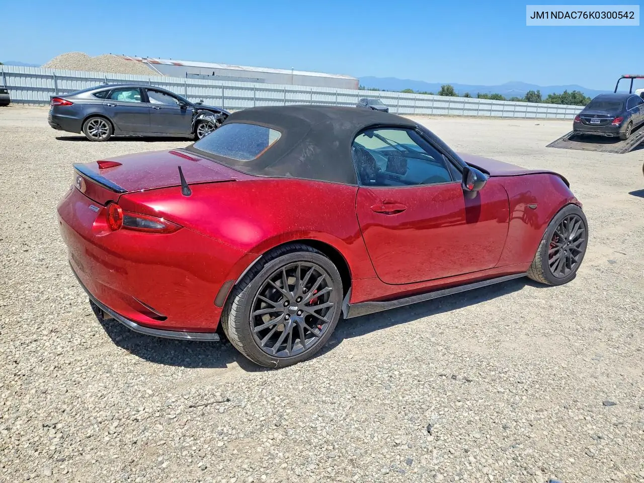 2019 Mazda Mx-5 Miata Club VIN: JM1NDAC76K0300542 Lot: 59992446