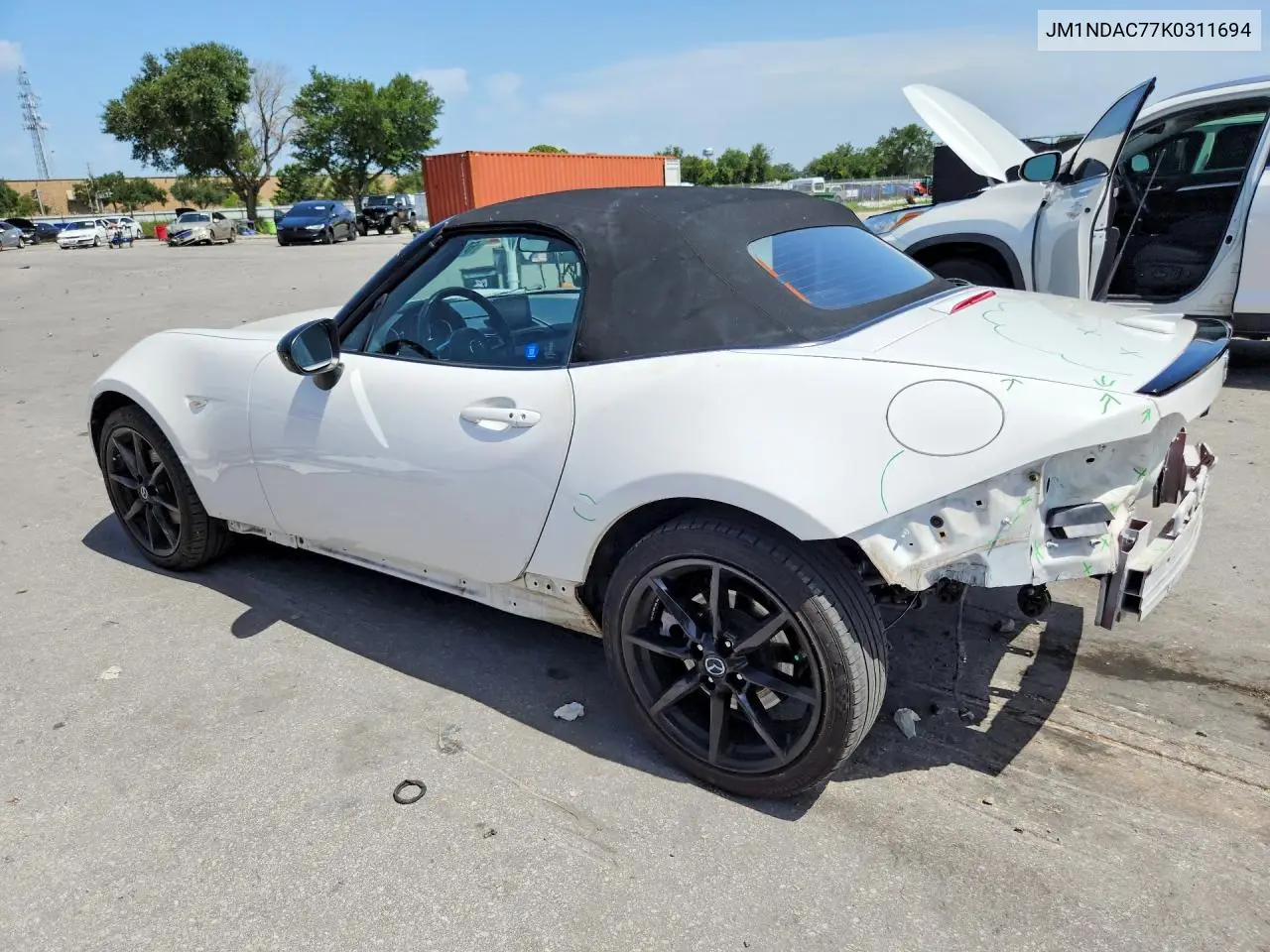 2019 Mazda Mx-5 Miata Club VIN: JM1NDAC77K0311694 Lot: 60446186
