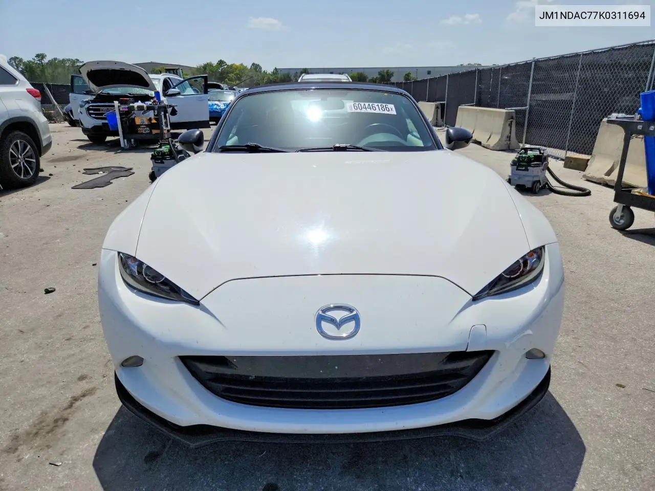 2019 Mazda Mx-5 Miata Club VIN: JM1NDAC77K0311694 Lot: 60446186