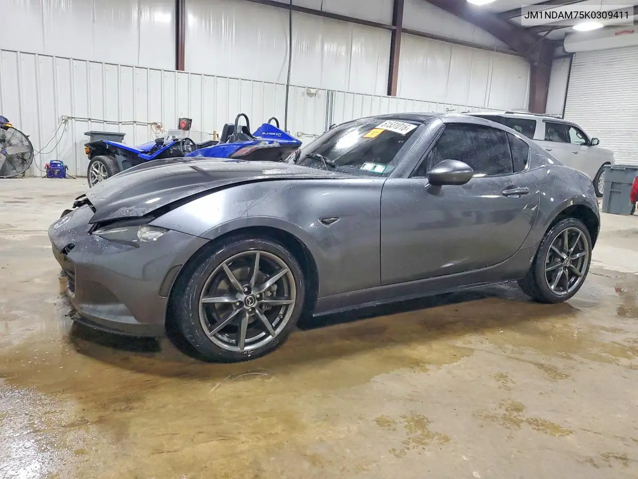 2019 Mazda Mx-5 Miata Grand Touring VIN: JM1NDAM75K0309411 Lot: 61531016