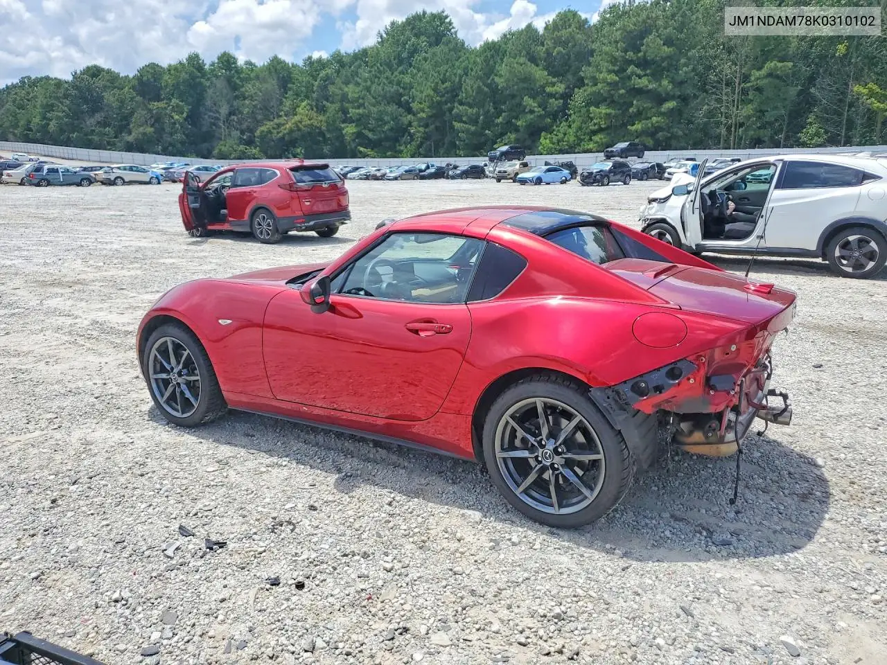 2019 Mazda Mx-5 Miata Grand Touring VIN: JM1NDAM78K0310102 Lot: 62029036