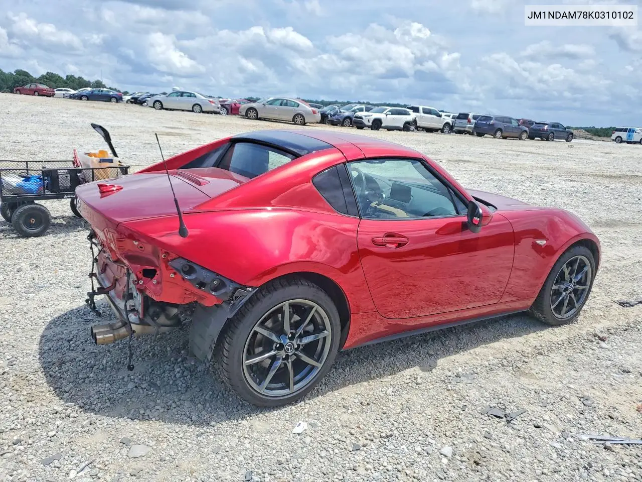 2019 Mazda Mx-5 Miata Grand Touring VIN: JM1NDAM78K0310102 Lot: 62029036