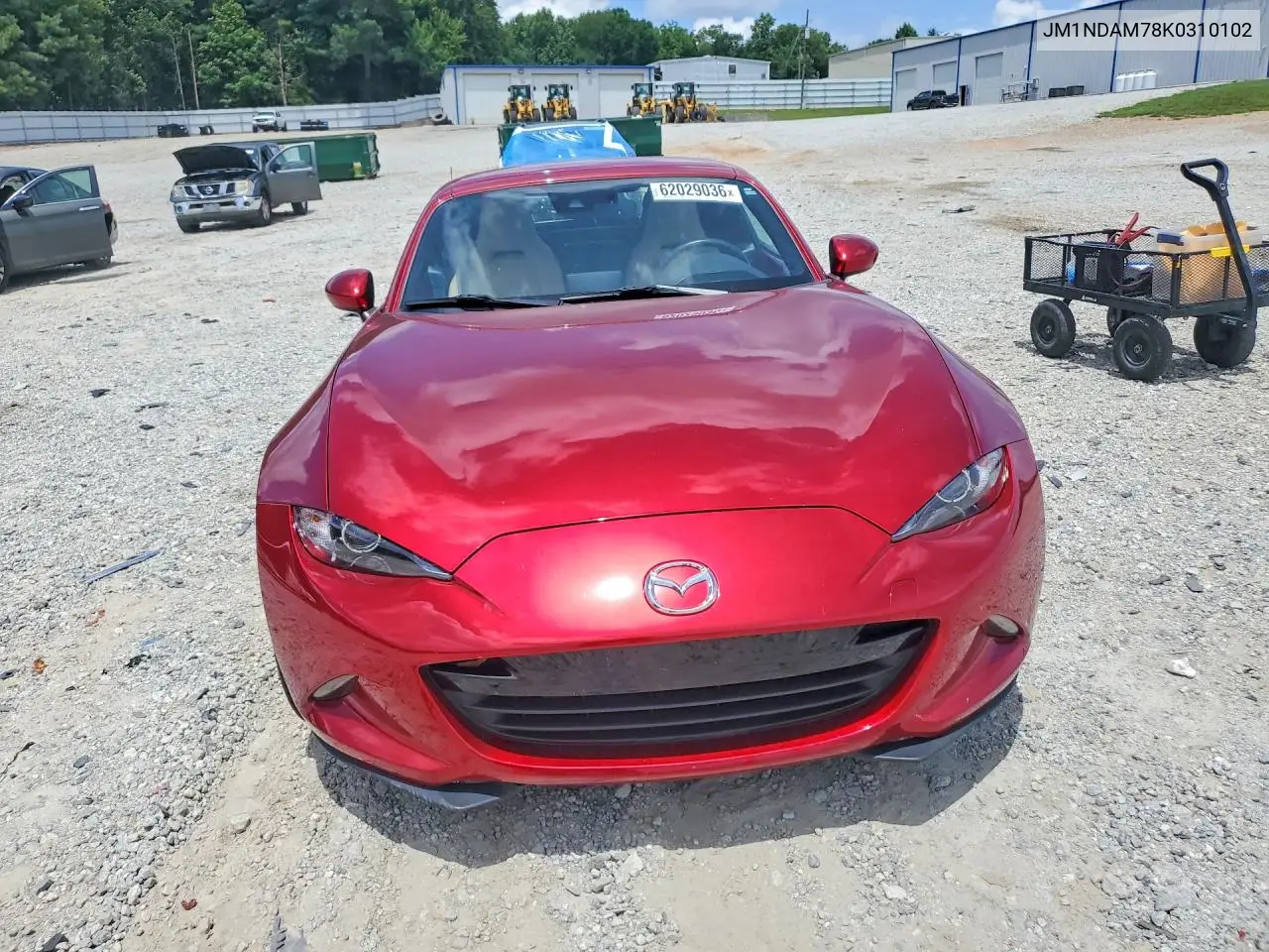 2019 Mazda Mx-5 Miata Grand Touring VIN: JM1NDAM78K0310102 Lot: 62029036