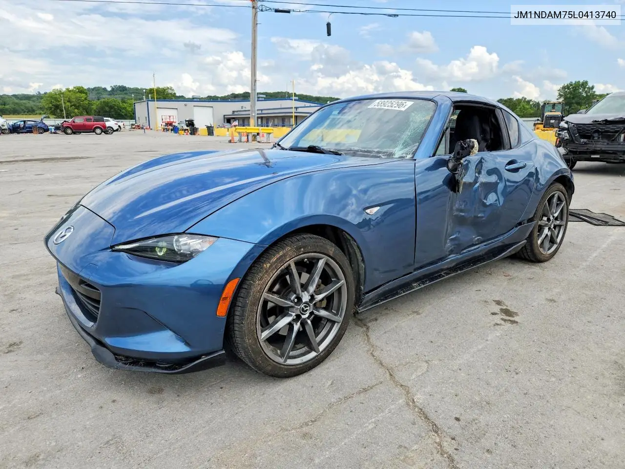2020 Mazda Mx-5 Miata Grand Touring VIN: JM1NDAM75L0413740 Lot: 58925296