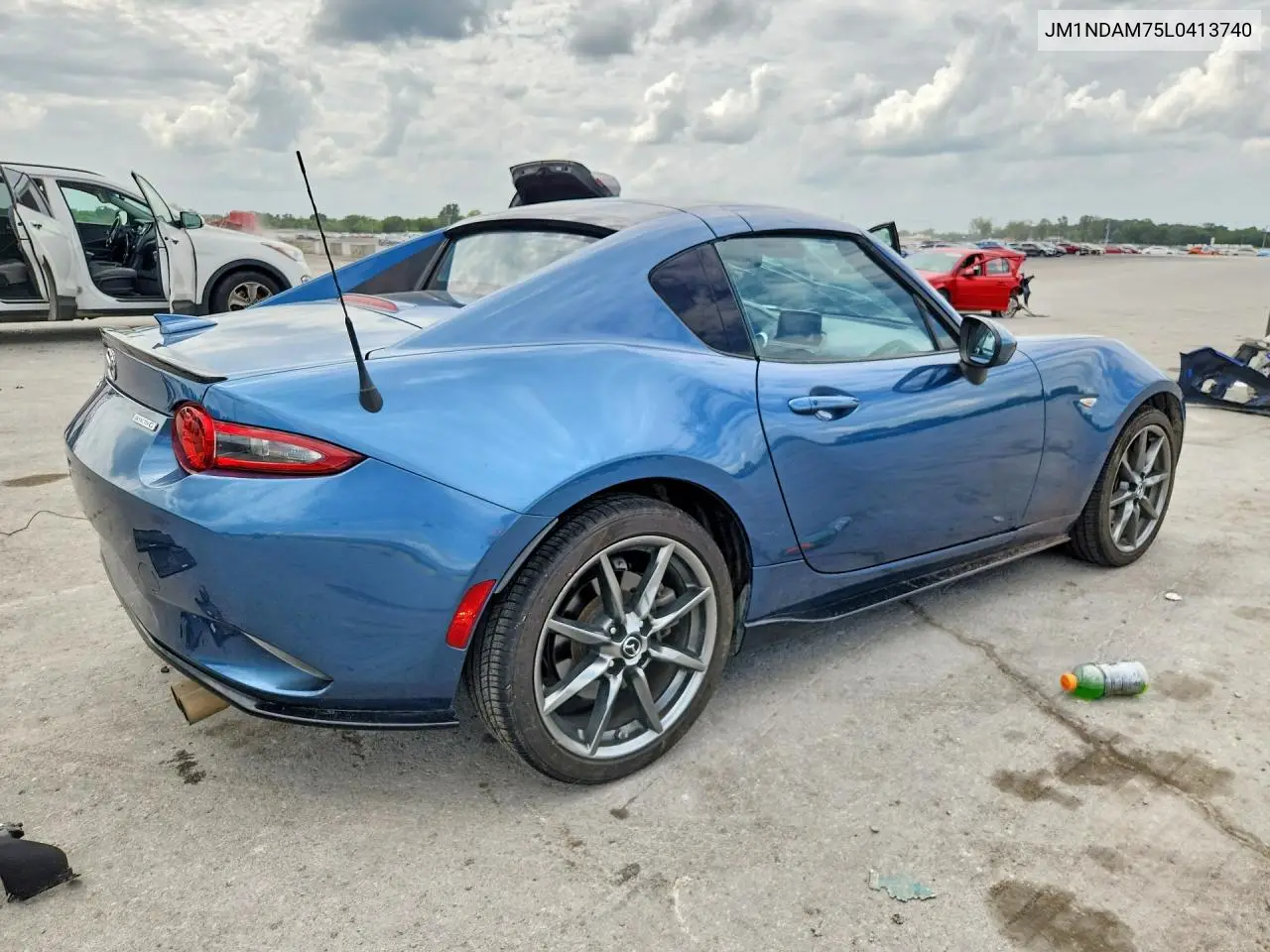 2020 Mazda Mx-5 Miata Grand Touring VIN: JM1NDAM75L0413740 Lot: 58925296