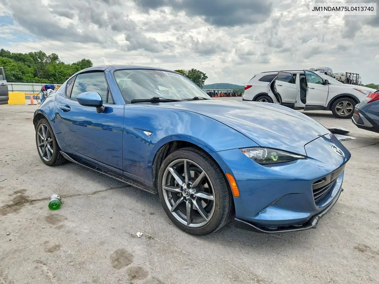 2020 Mazda Mx-5 Miata Grand Touring VIN: JM1NDAM75L0413740 Lot: 58925296