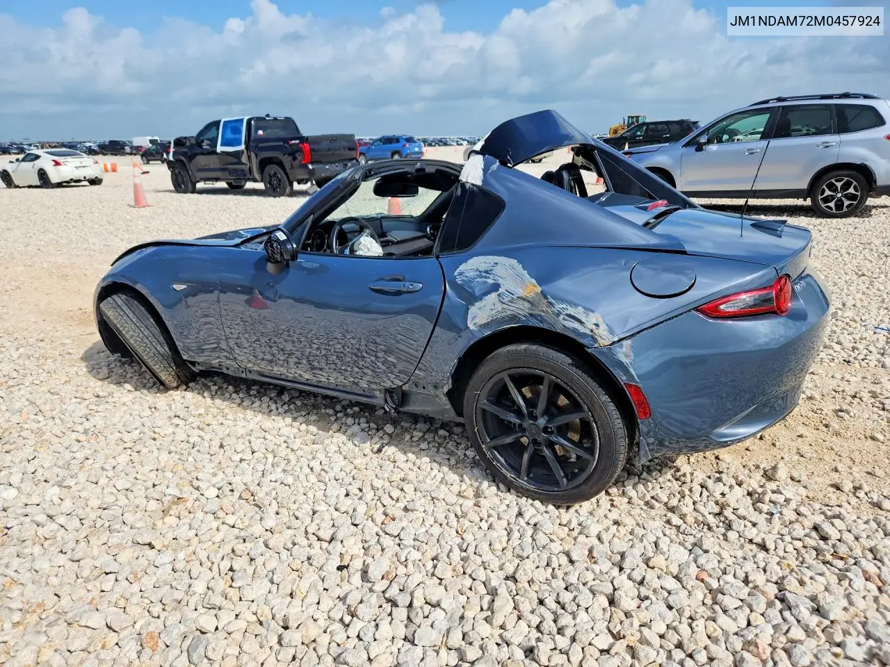 2021 Mazda Mx-5 Miata Grand Touring VIN: JM1NDAM72M0457924 Lot: 55847456