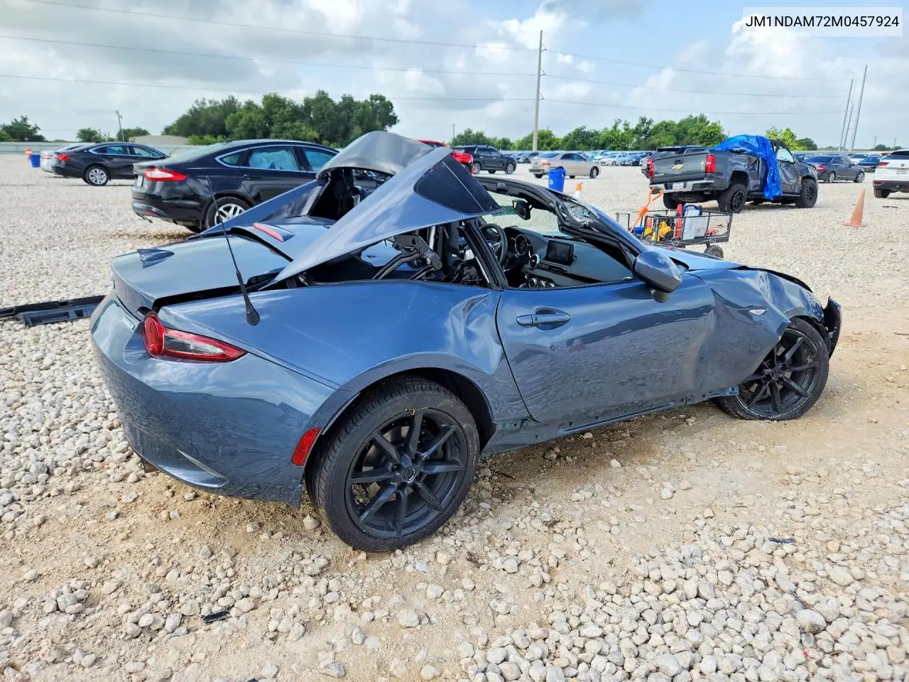 2021 Mazda Mx-5 Miata Grand Touring VIN: JM1NDAM72M0457924 Lot: 55847456