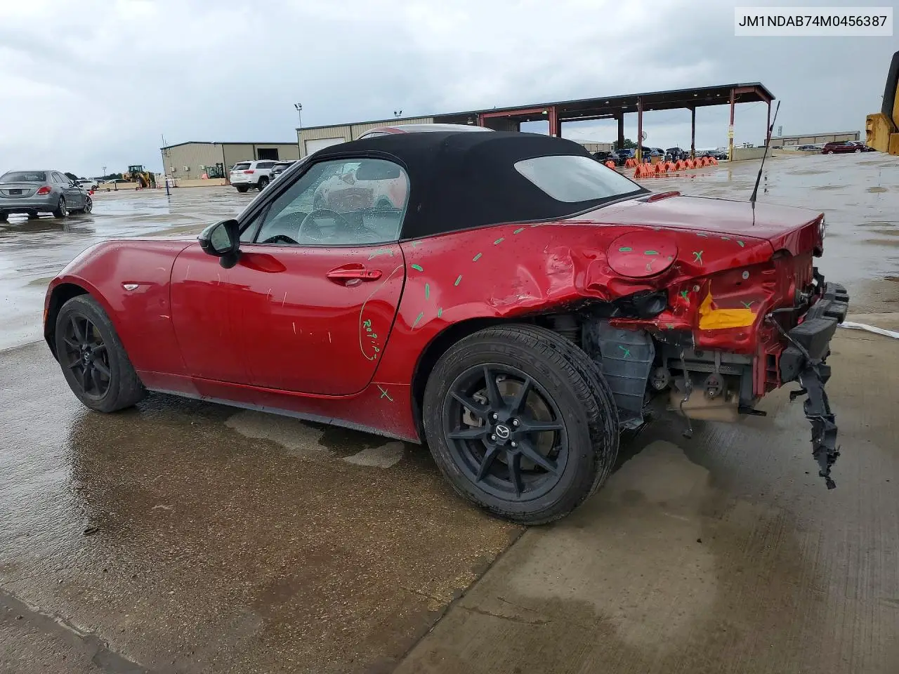 2021 Mazda Mx-5 Miata Sport VIN: JM1NDAB74M0456387 Lot: 56276956