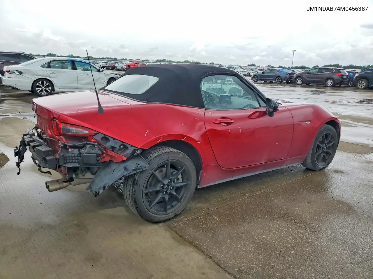 2021 Mazda Mx-5 Miata Sport VIN: JM1NDAB74M0456387 Lot: 56276956
