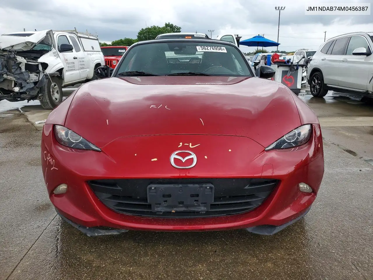 2021 Mazda Mx-5 Miata Sport VIN: JM1NDAB74M0456387 Lot: 56276956
