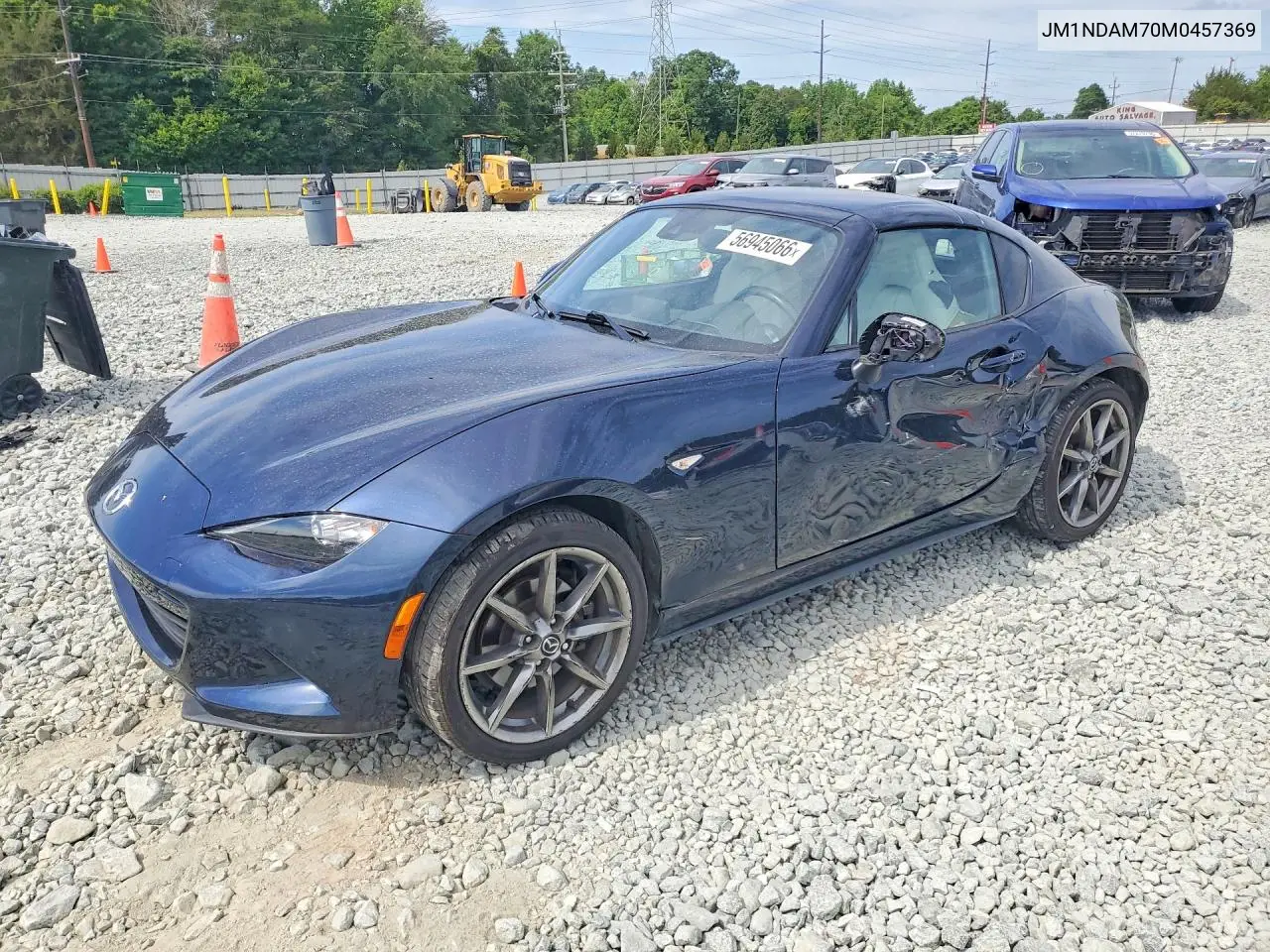 2021 Mazda Mx-5 Miata Grand Touring VIN: JM1NDAM70M0457369 Lot: 56945066