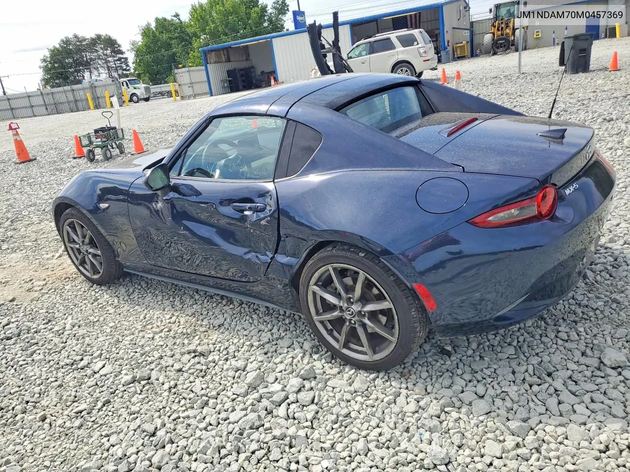 2021 Mazda Mx-5 Miata Grand Touring VIN: JM1NDAM70M0457369 Lot: 56945066