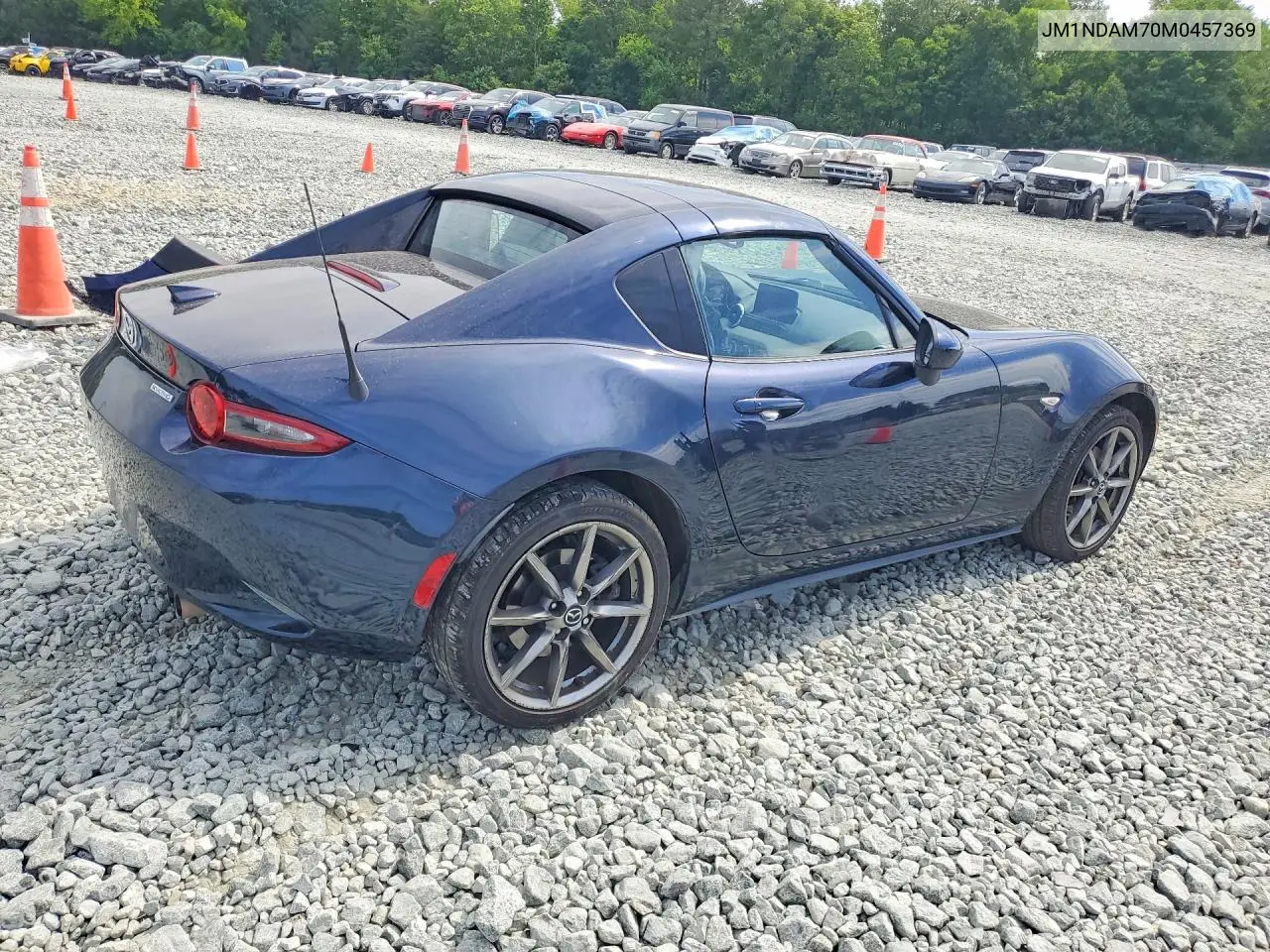 2021 Mazda Mx-5 Miata Grand Touring VIN: JM1NDAM70M0457369 Lot: 56945066