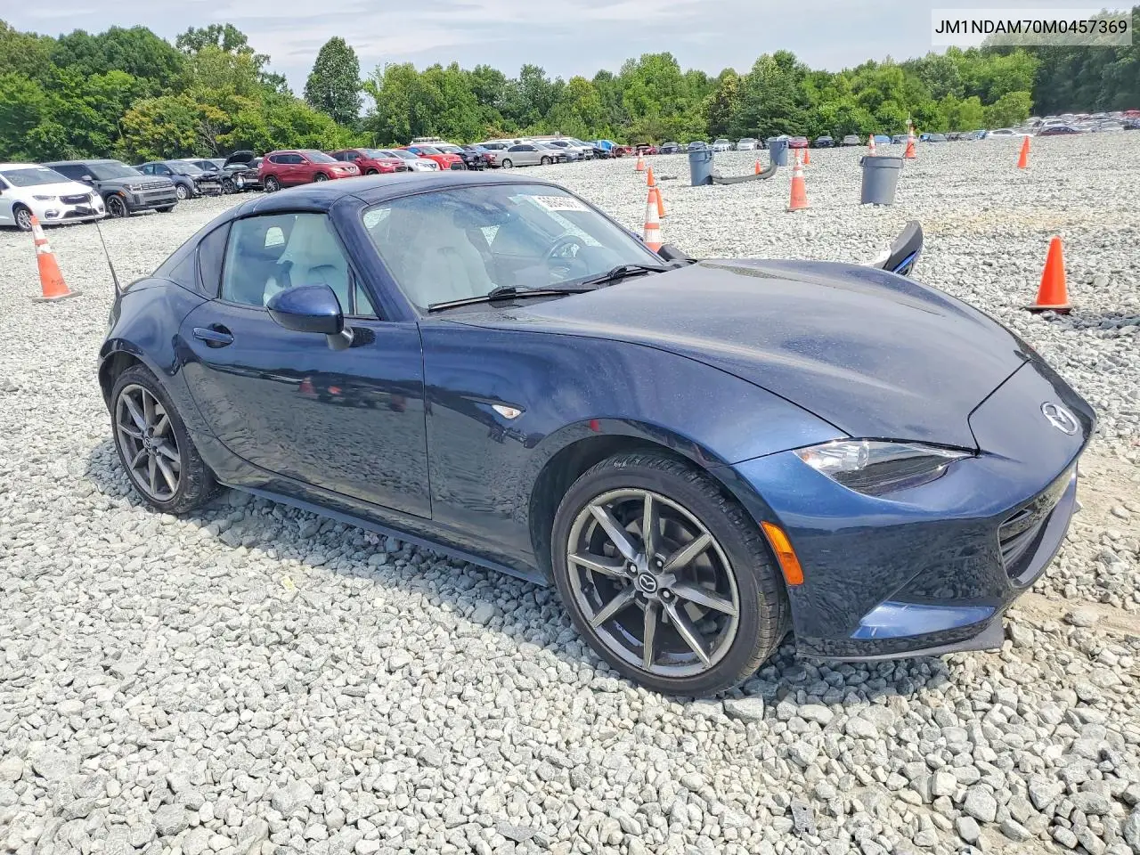 2021 Mazda Mx-5 Miata Grand Touring VIN: JM1NDAM70M0457369 Lot: 56945066