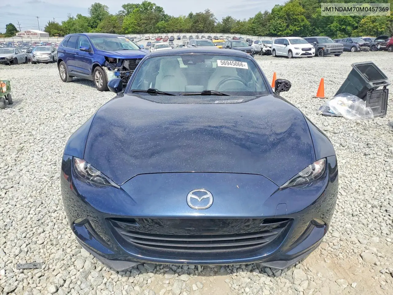 2021 Mazda Mx-5 Miata Grand Touring VIN: JM1NDAM70M0457369 Lot: 56945066