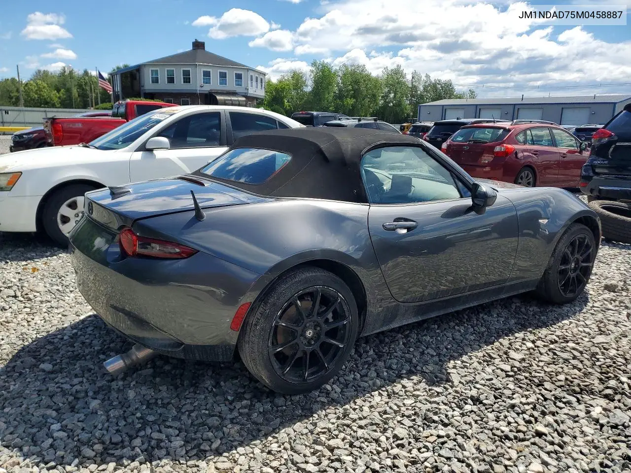 2021 Mazda Mx-5 Miata Grand Touring VIN: JM1NDAD75M0458887 Lot: 57370396