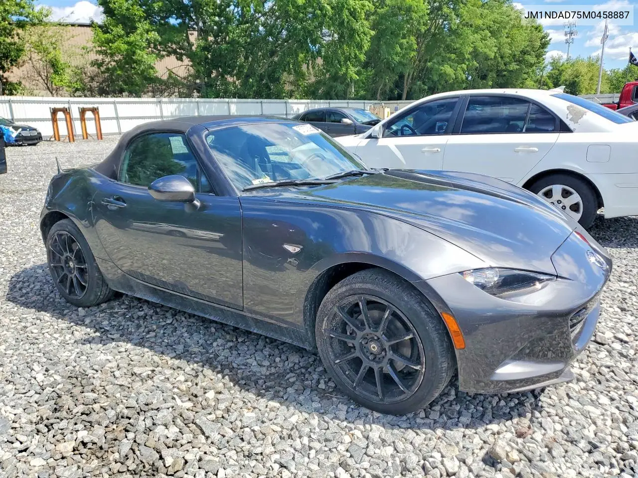 2021 Mazda Mx-5 Miata Grand Touring VIN: JM1NDAD75M0458887 Lot: 57370396