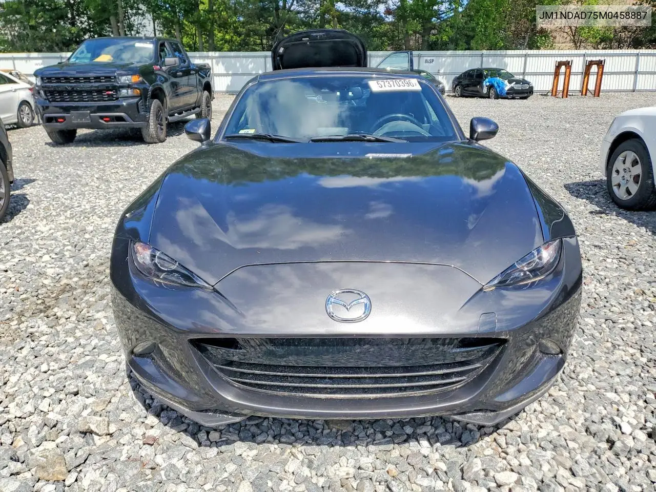2021 Mazda Mx-5 Miata Grand Touring VIN: JM1NDAD75M0458887 Lot: 57370396