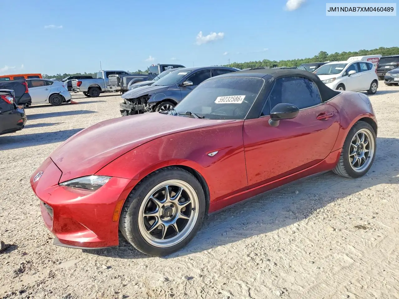 2021 Mazda Mx-5 Miata Sport VIN: JM1NDAB7XM0460489 Lot: 59232586