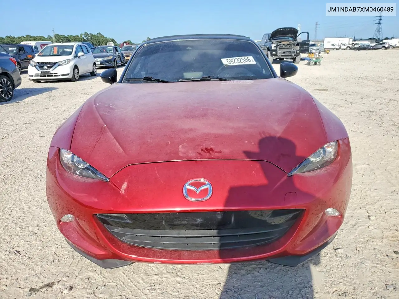 2021 Mazda Mx-5 Miata Sport VIN: JM1NDAB7XM0460489 Lot: 59232586