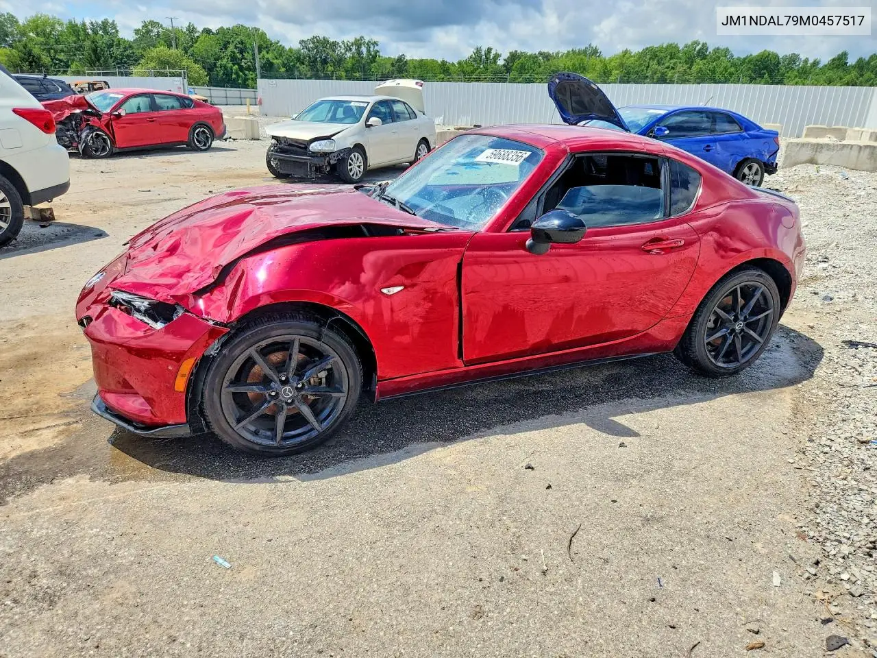 2021 Mazda Mx-5 Miata Club VIN: JM1NDAL79M0457517 Lot: 59688356