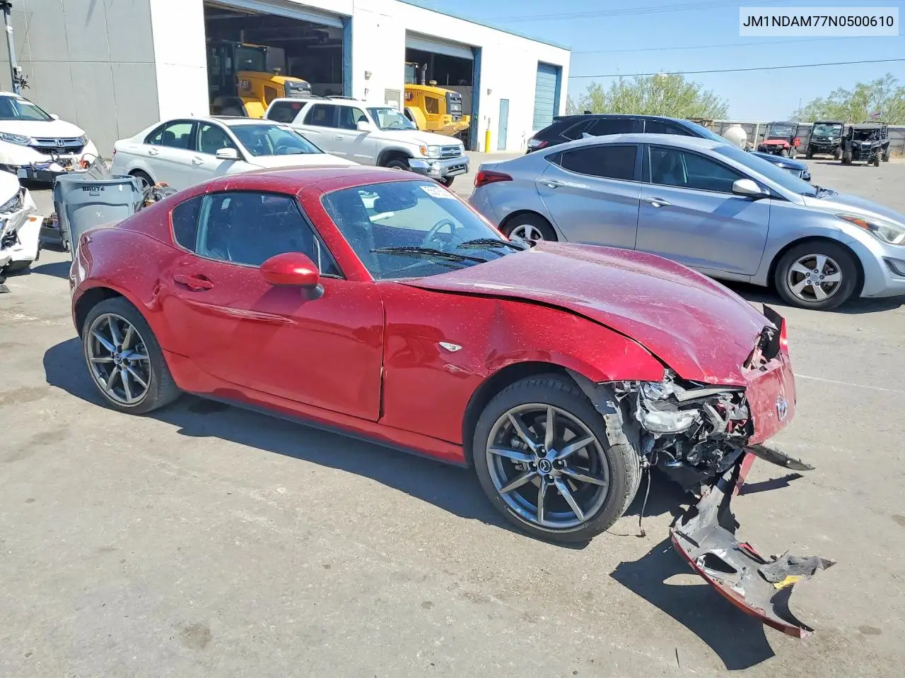 2022 Mazda Mx-5 Miata Grand Touring VIN: JM1NDAM77N0500610 Lot: 55615526