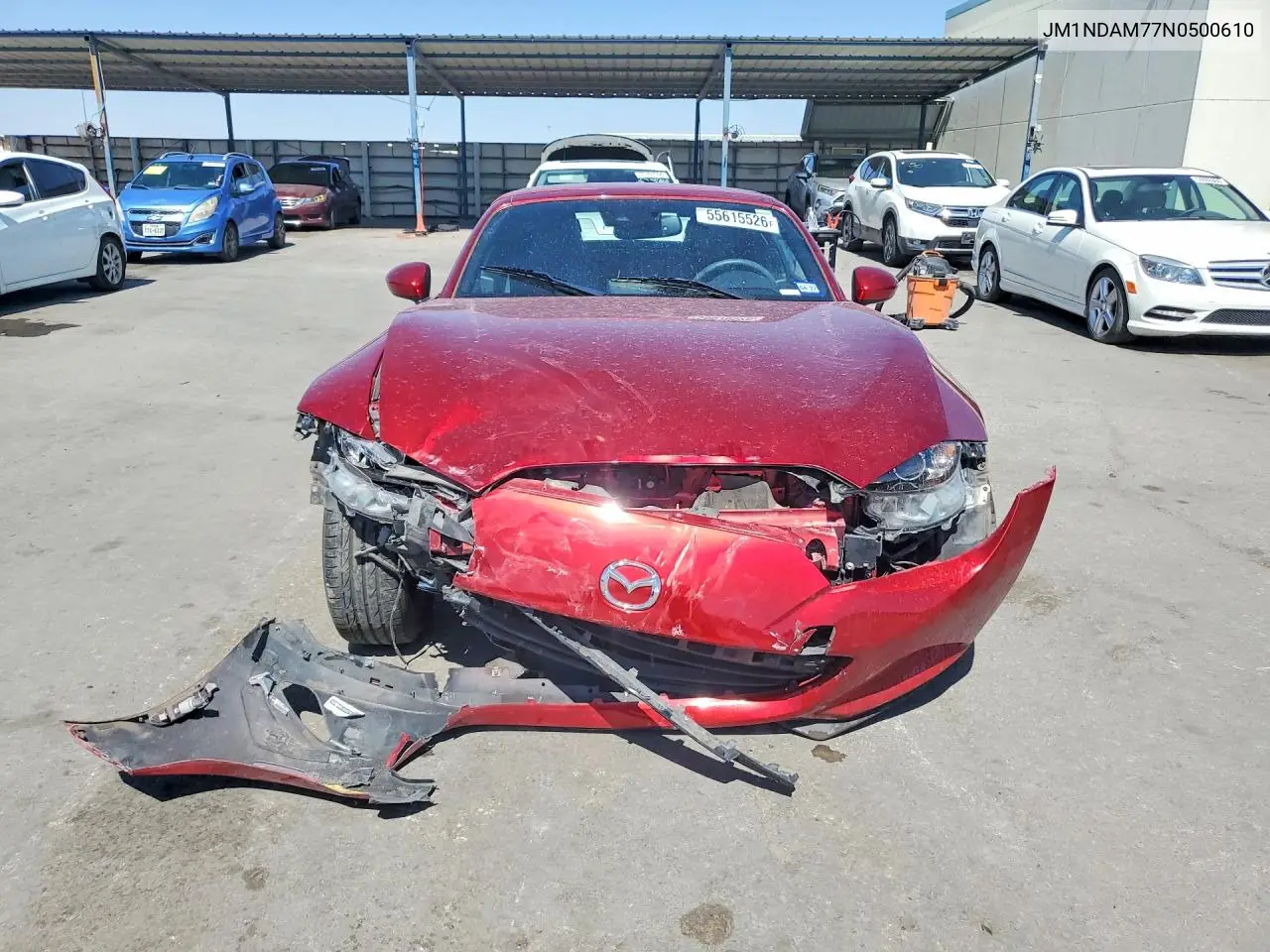 2022 Mazda Mx-5 Miata Grand Touring VIN: JM1NDAM77N0500610 Lot: 55615526