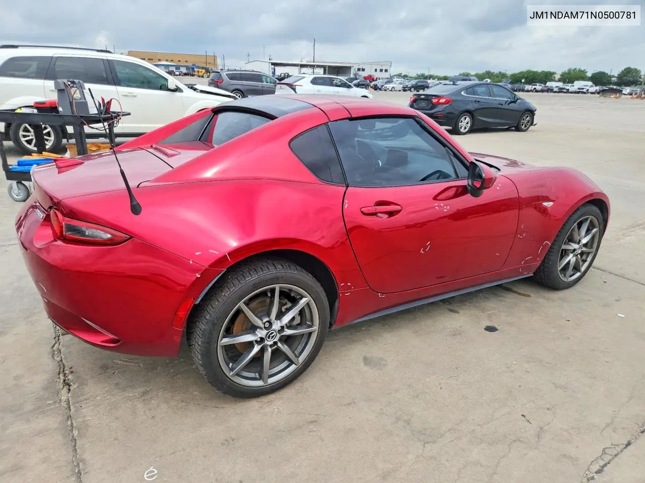 2022 Mazda Mx-5 Miata Grand Touring VIN: JM1NDAM71N0500781 Lot: 56073036