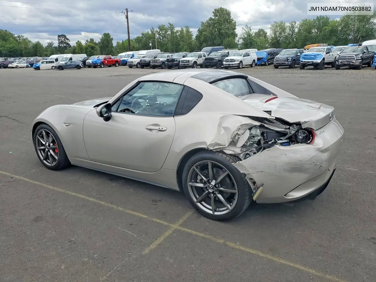 2022 Mazda Mx-5 Miata Grand Touring VIN: JM1NDAM70N0503882 Lot: 58144226