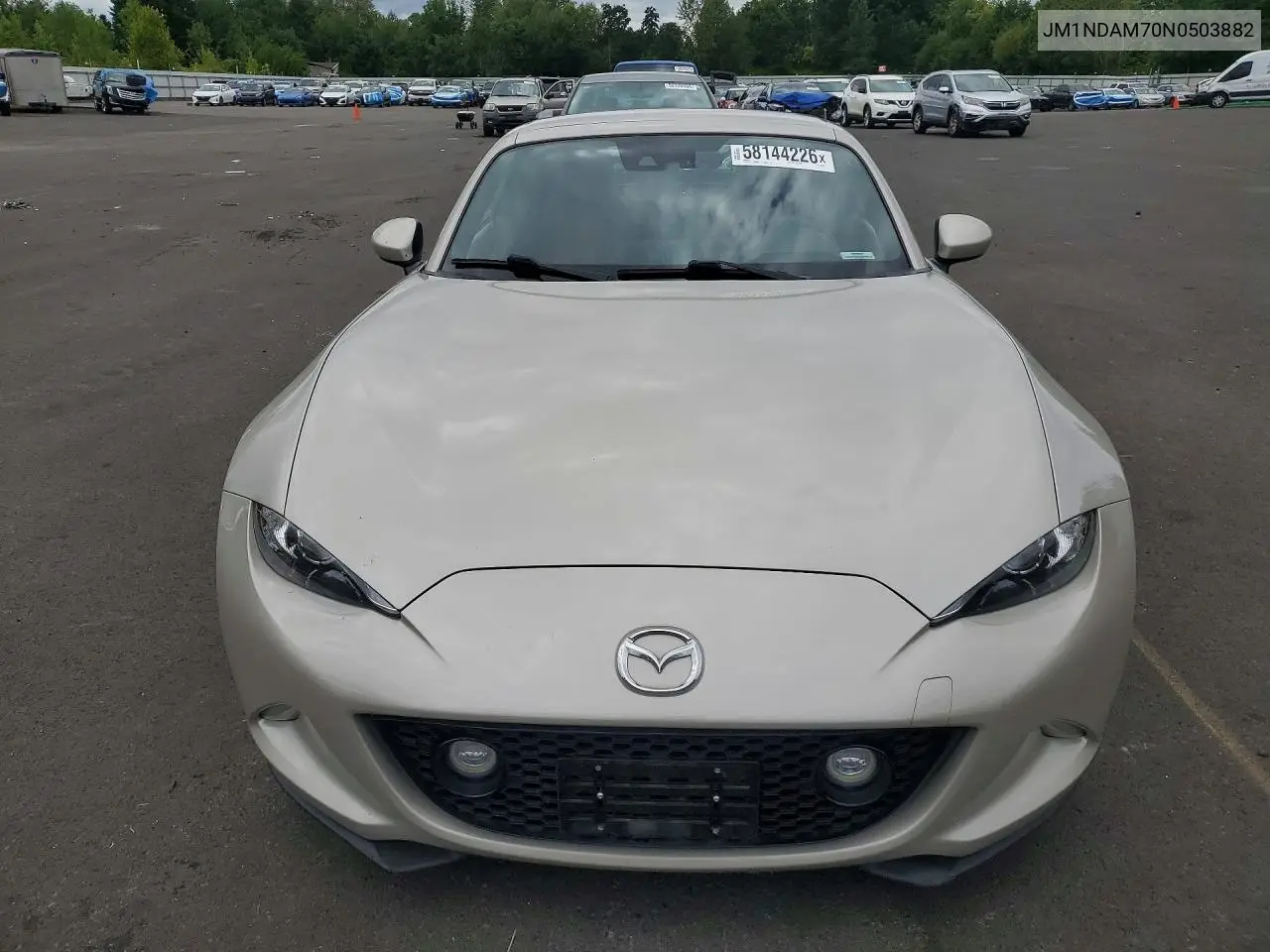 2022 Mazda Mx-5 Miata Grand Touring VIN: JM1NDAM70N0503882 Lot: 58144226