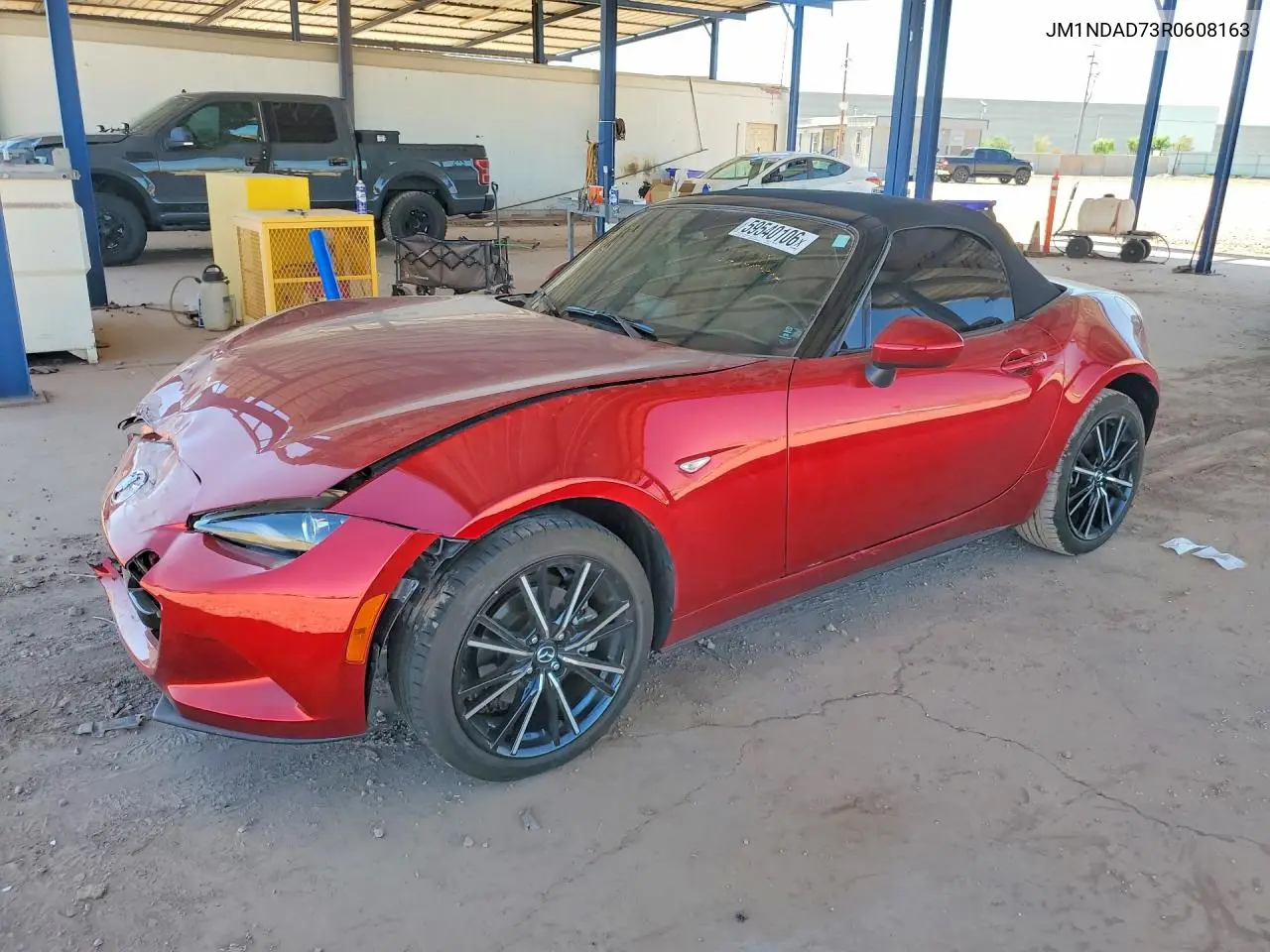 2024 Mazda Mx-5 Miata Grand Touring VIN: JM1NDAD73R0608163 Lot: 59540106