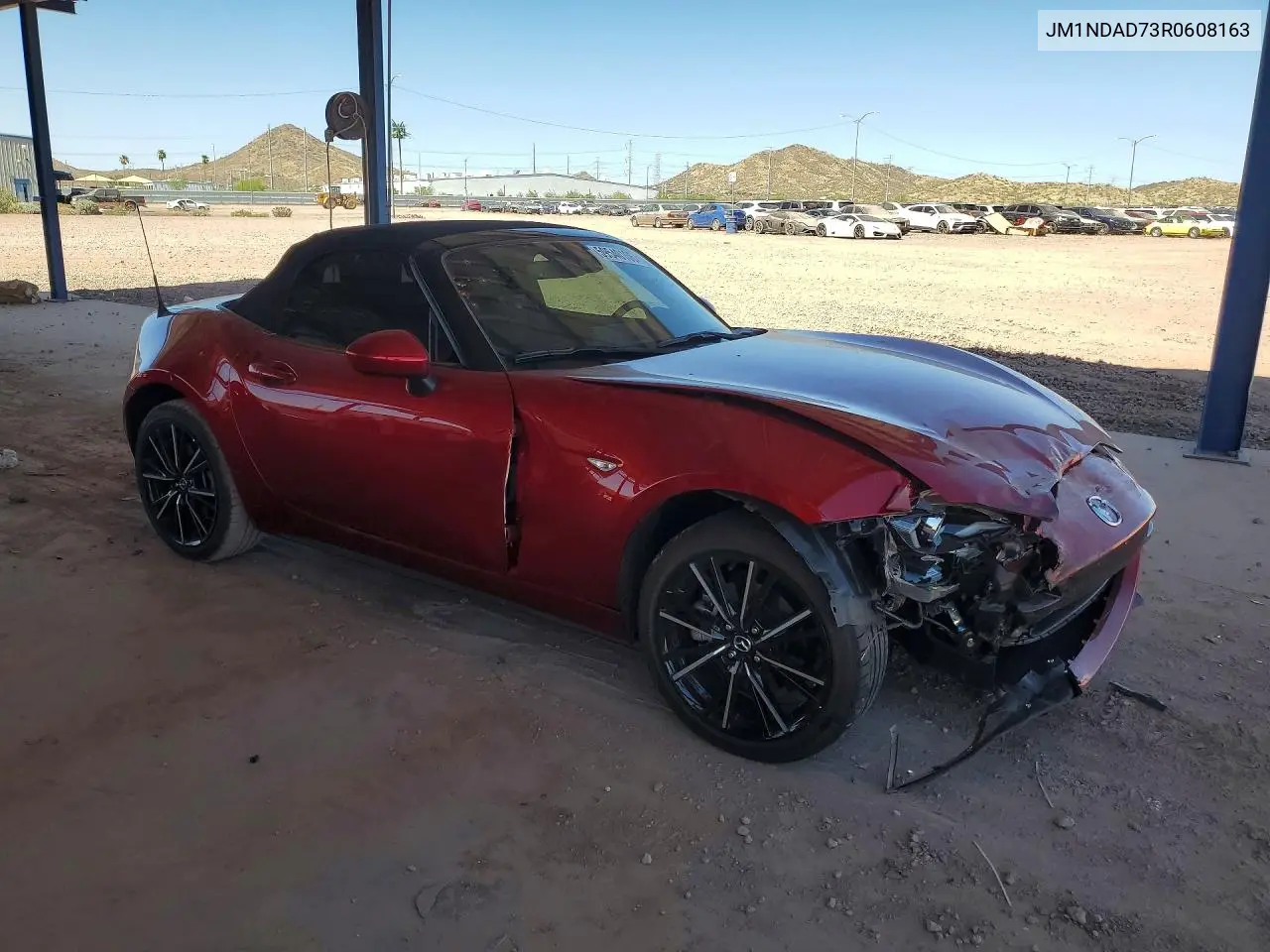 2024 Mazda Mx-5 Miata Grand Touring VIN: JM1NDAD73R0608163 Lot: 59540106