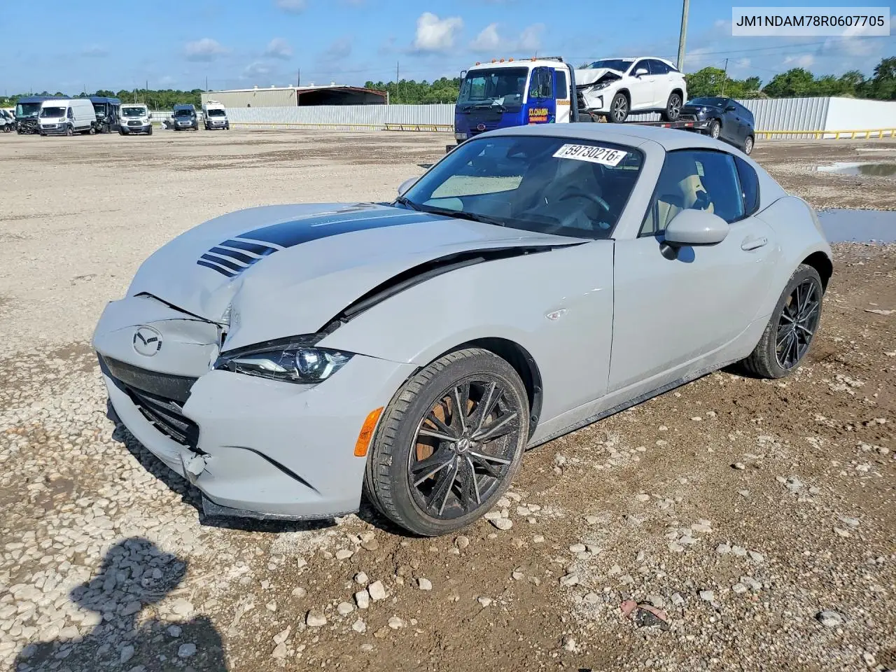 2024 Mazda Mx-5 Miata Grand Touring VIN: JM1NDAM78R0607705 Lot: 59730216